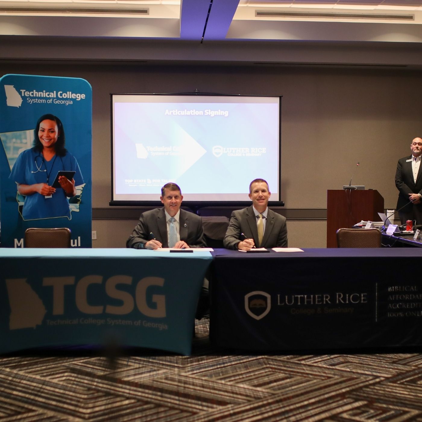 Luther rice press release